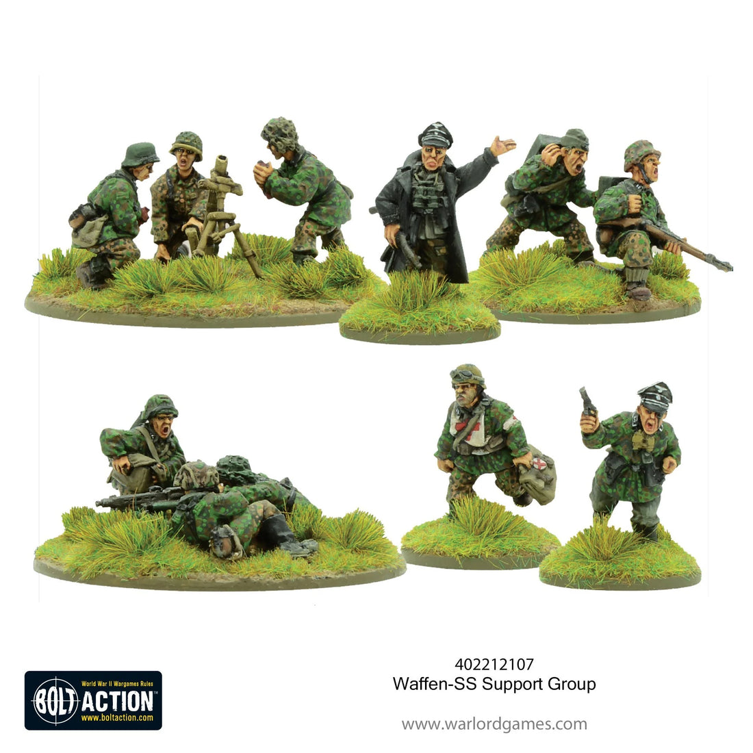 BOLT ACTION: GERMAN ARMIES - WAFFEN SS SUPPORT GROUP