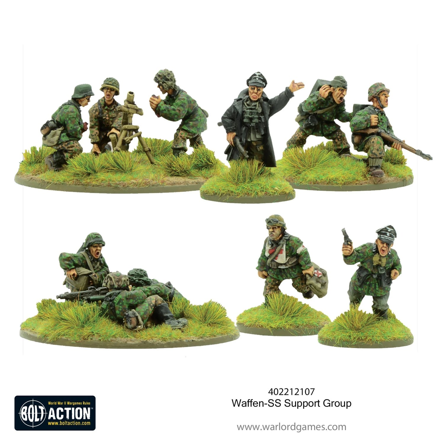 BOLT ACTION: GERMAN ARMIES - WAFFEN SS SUPPORT GROUP