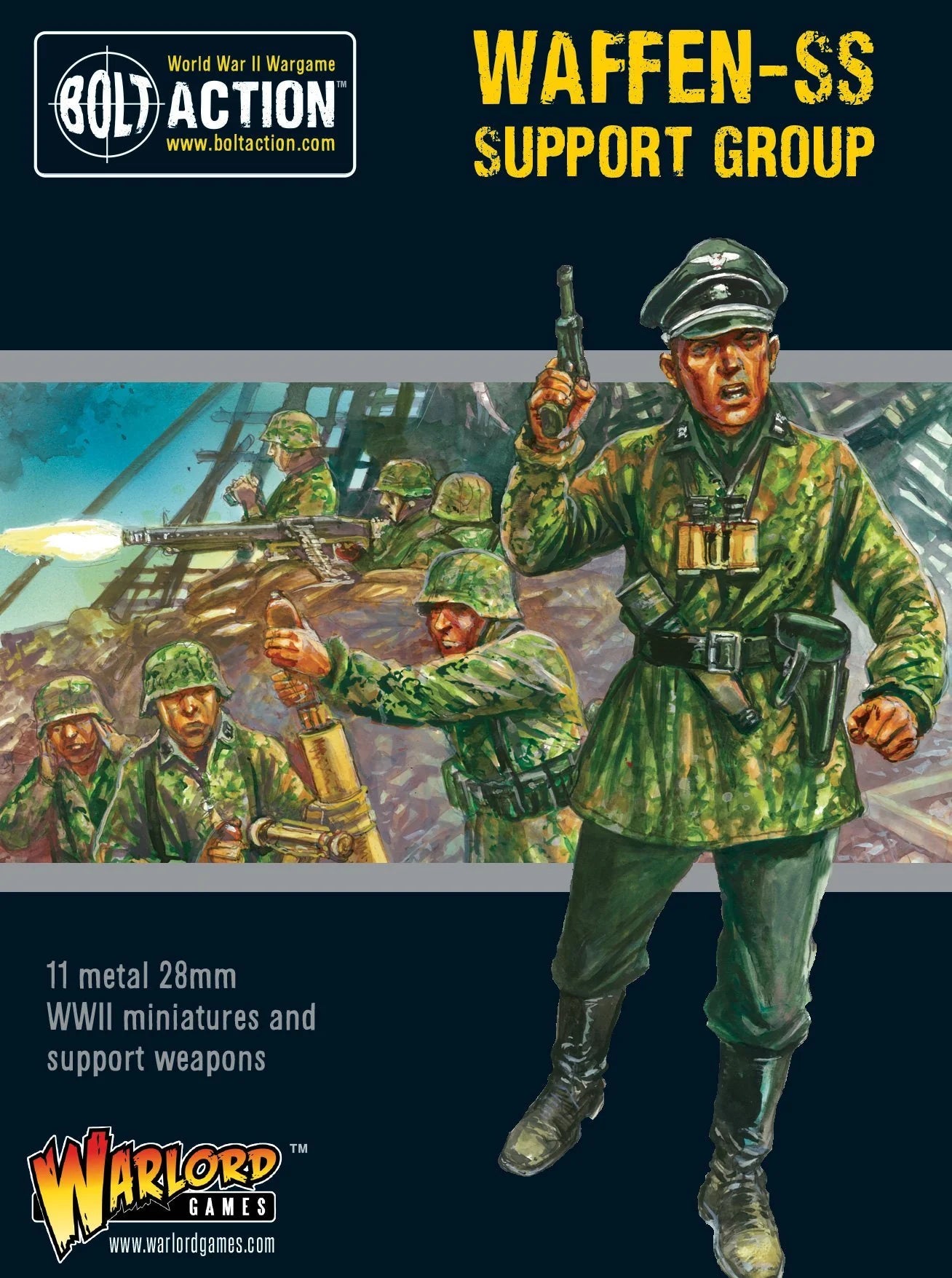 BOLT ACTION: GERMAN ARMIES - WAFFEN SS SUPPORT GROUP
