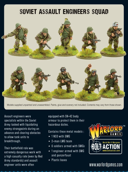 BOLT ACTION: SOVIET ARMIES - ASSAULT ENGINEERS SQUAD