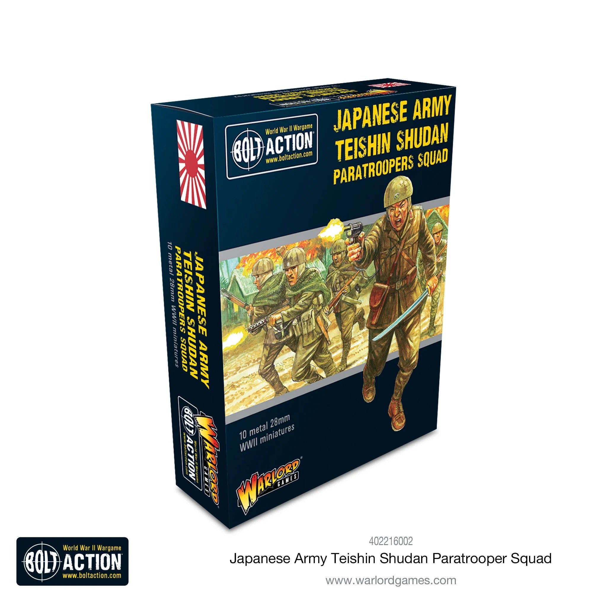 BOLT ACTION: JAPANESE ARMY -TEISHIN SHUDAN - PARATROOPERS SQUAD