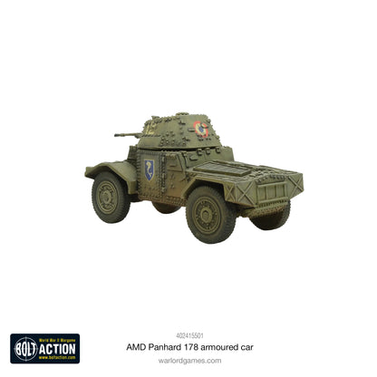 BOLT ACTION: FRENCH ARMIES - AMD PANHARD 178 / ARMOURED CAR + (ORDER DICE)