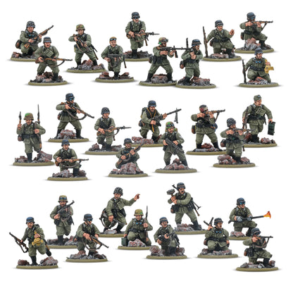 BOLT ACTION: GERMAN ARMY - RATTENKRIEG - STARTER SET VETERAN INFATRY