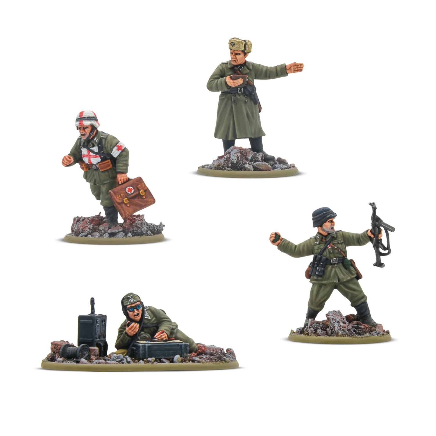 BOLT ACTION: GERMAN ARMY - RATTENKRIEG - STARTER SET VETERAN INFATRY
