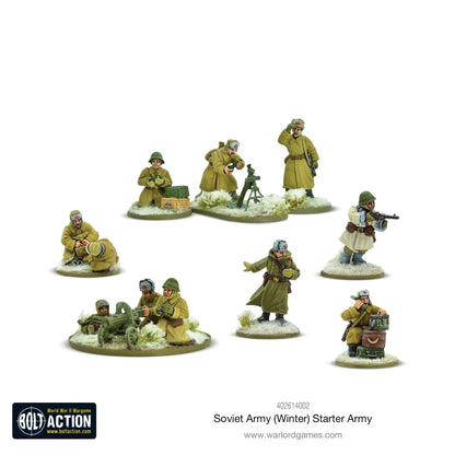 BOLT ACTION: SOVIET ARMIES - STARTER ARMY - (WINTER)