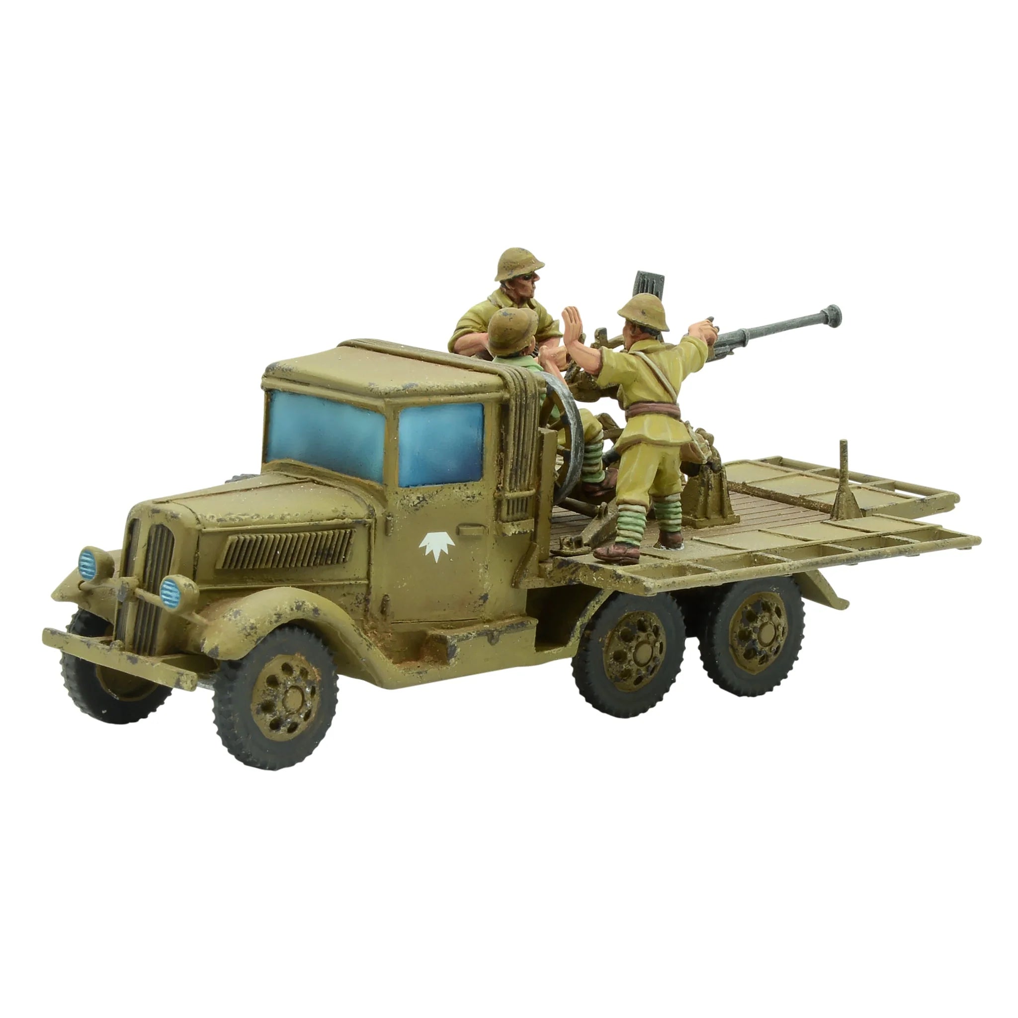 BOLT ACTION: JAPANESE ARMIES - ISUZU TYPE 98 AA - MACHINE CANNON CARRIER