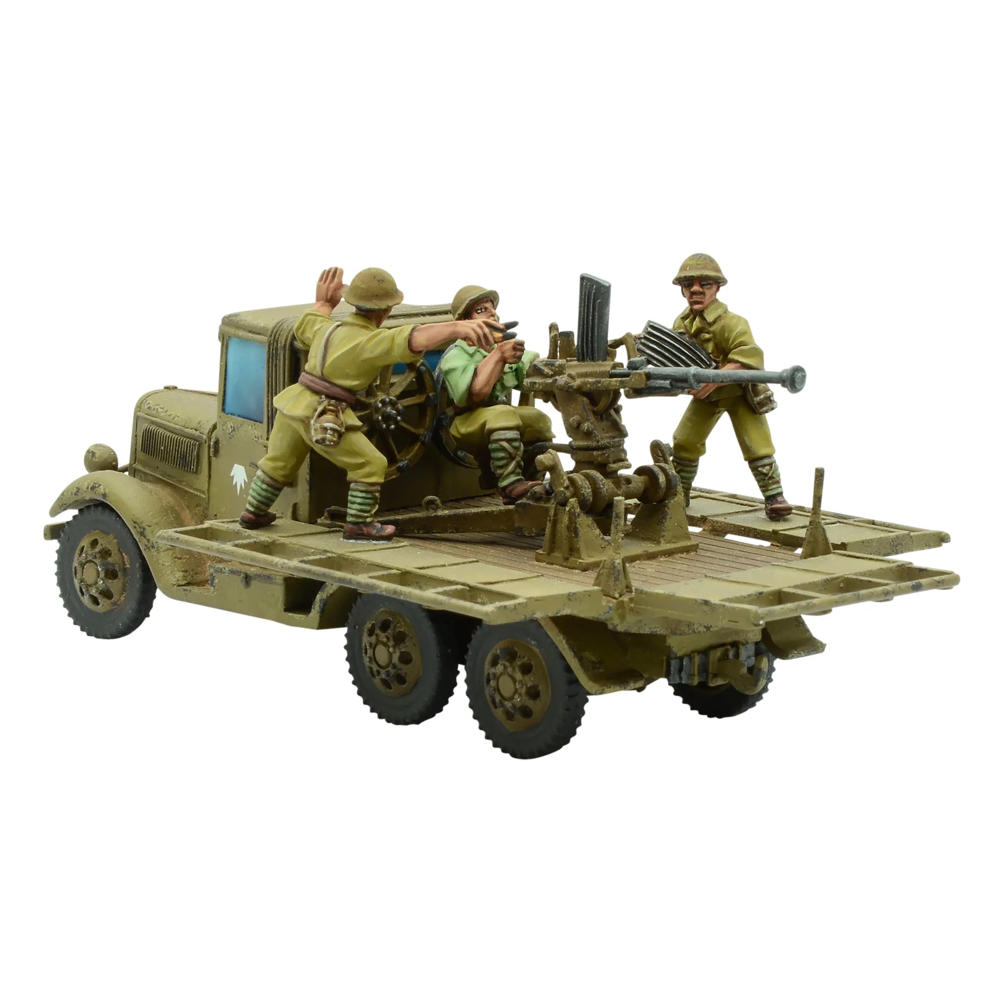 BOLT ACTION: JAPANESE ARMIES - ISUZU TYPE 98 AA - MACHINE CANNON CARRIER