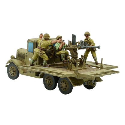 BOLT ACTION: JAPANESE ARMIES - ISUZU TYPE 98 AA - MACHINE CANNON CARRIER