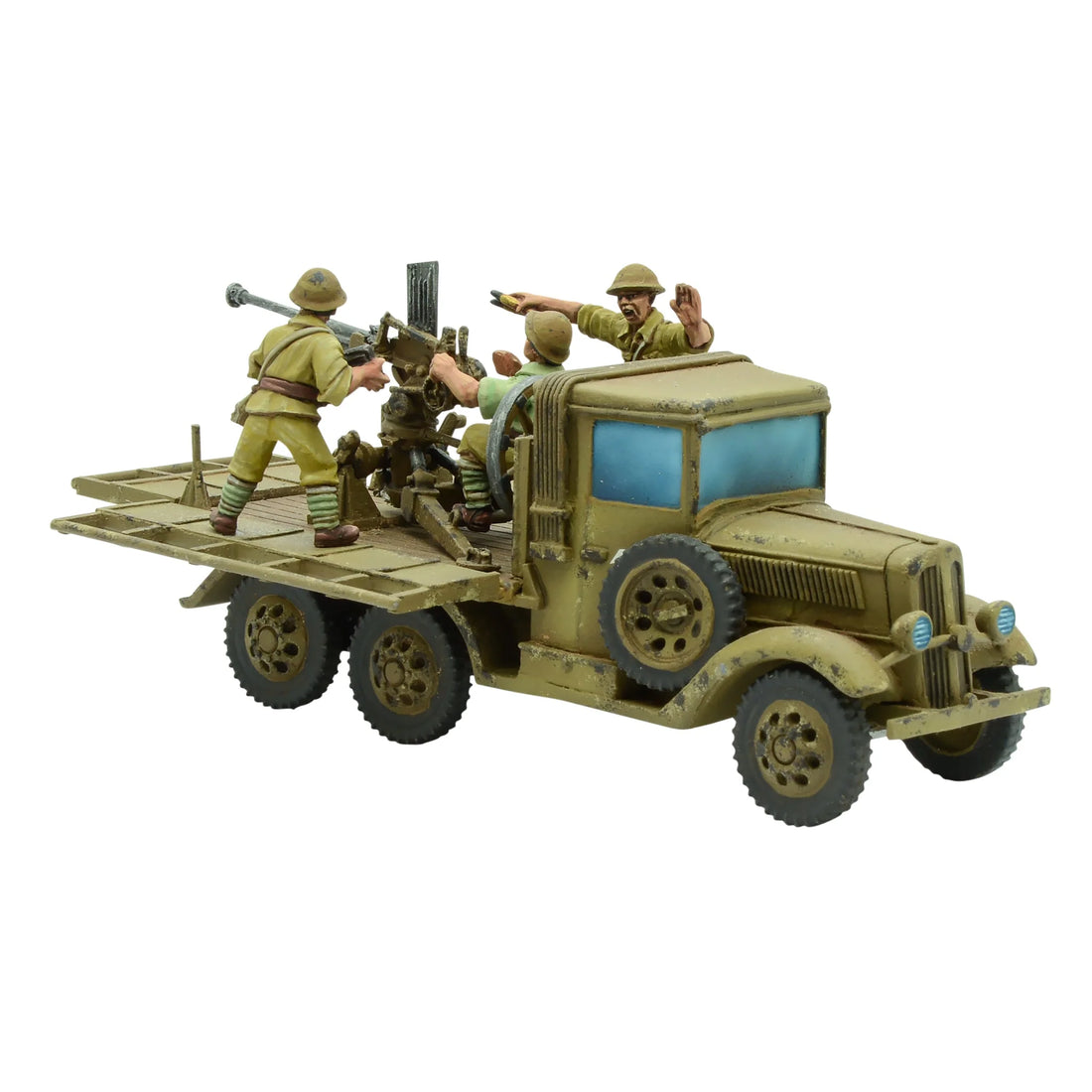 BOLT ACTION: JAPANESE ARMIES - ISUZU TYPE 98 AA - MACHINE CANNON CARRIER