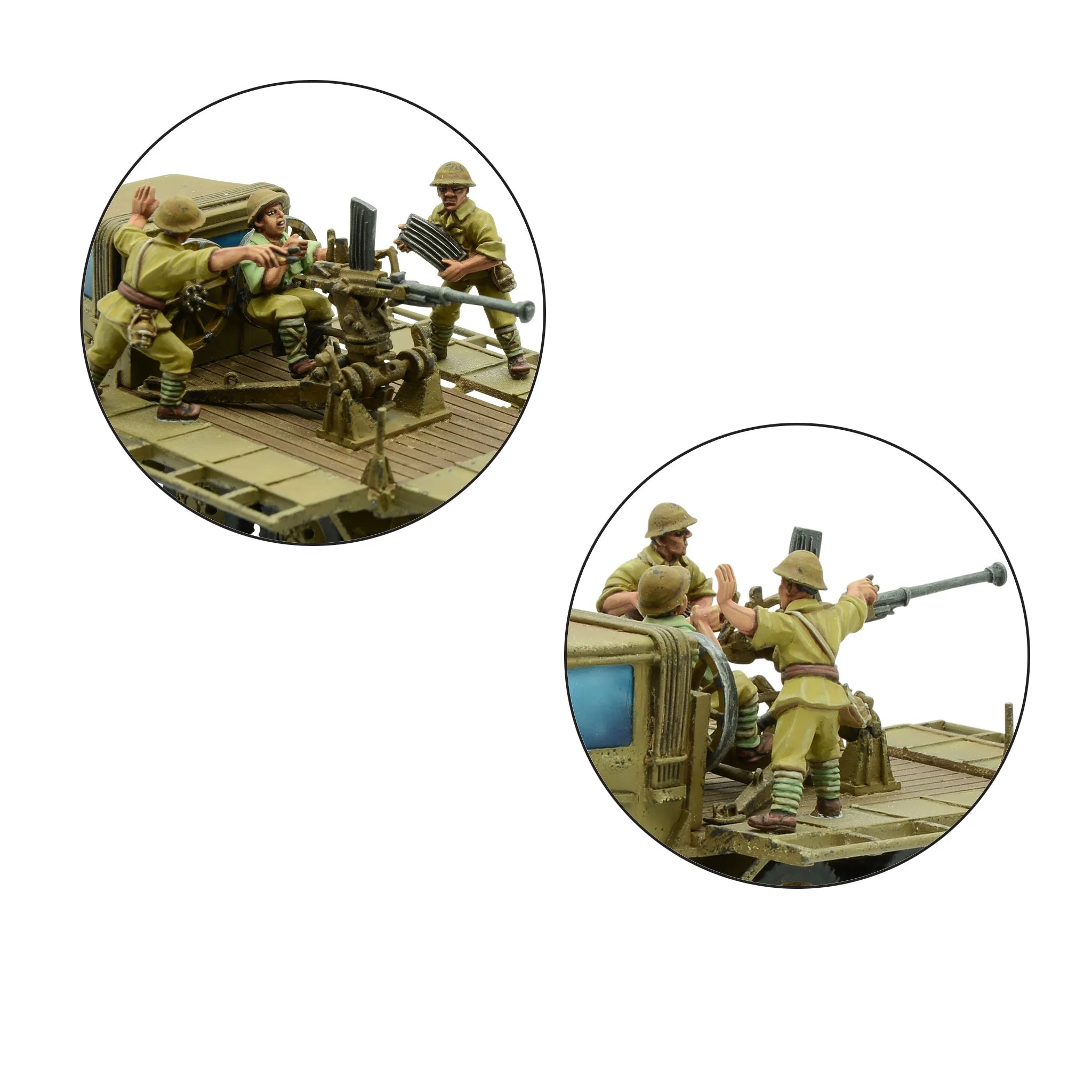 BOLT ACTION: JAPANESE ARMIES - ISUZU TYPE 98 AA - MACHINE CANNON CARRIER