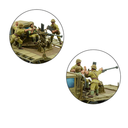 BOLT ACTION: JAPANESE ARMIES - ISUZU TYPE 98 AA - MACHINE CANNON CARRIER