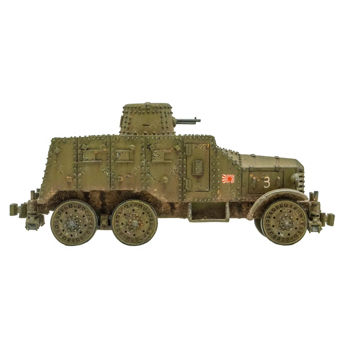 BOLT ACTION: JAPANESE ARMIES - TYPE 91 SO-MO / ARMOURED CAR + (ORDER DICE)
