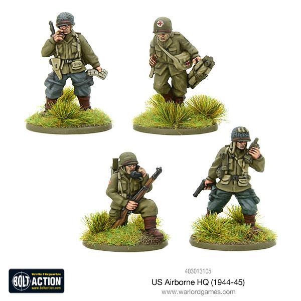 BOLT ACTION: US ARMIES - US ARIBONE HQ