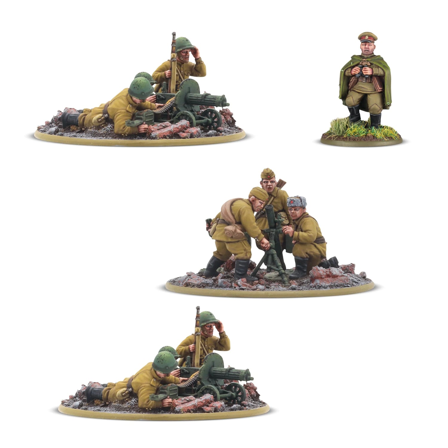 BOLT ACTION - SOVIET ARMY: HEAVY WEAPON PLATOON