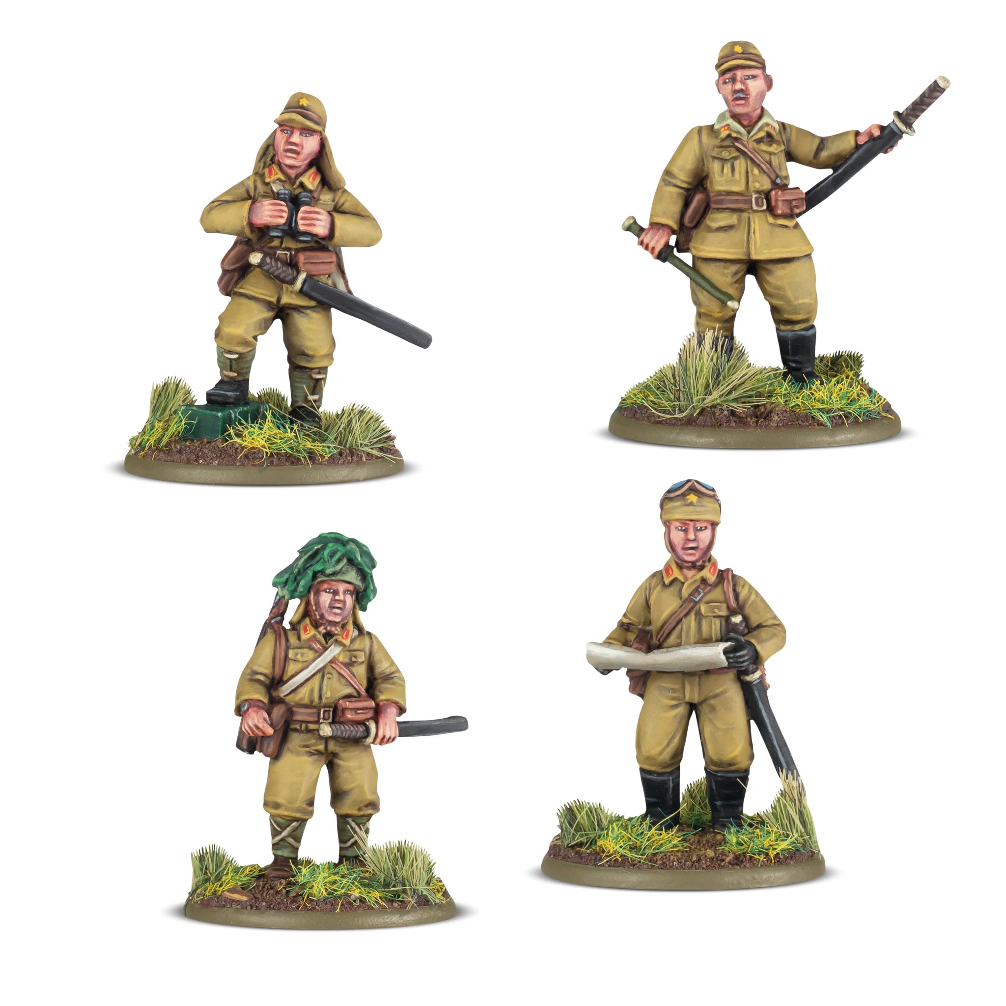 BOLT ACTION: JAPANESE ARMIES - COMMANDERS PLATOON