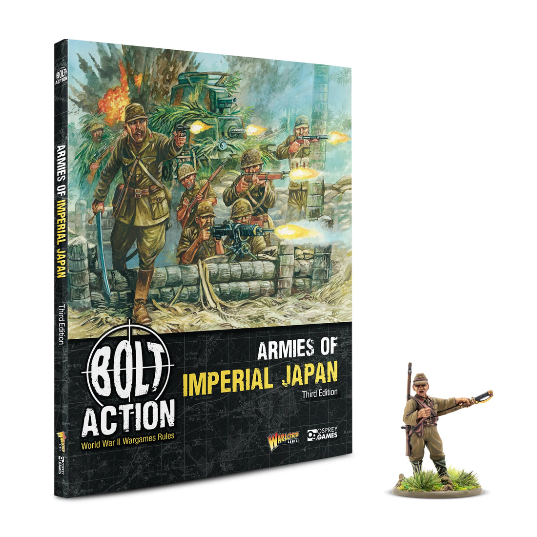 BOLT ACTION: JAPANESE ARMIES - ARMIES OF IMPERIAL JAPAN - 3º EDICIÓN - (INGLÉS)