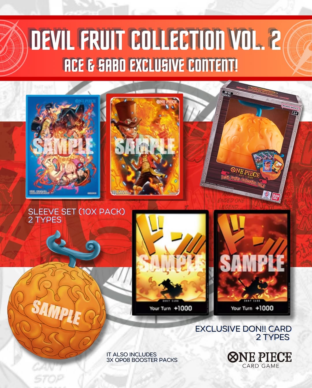 one piece card game devil fruits collection vol 2 Tcg: Vol.2 (pack) while the DON cards are essential for the games mechanics Devil Fruits Collection Vol. 2