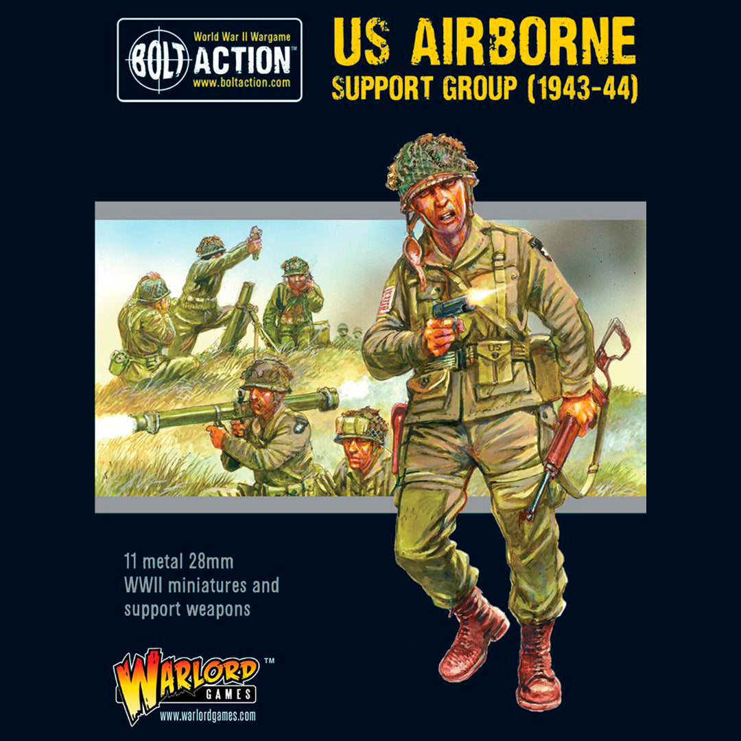 US AIRBORNE SUPPORT GROUP (1943-44) (HQ, MORTAR &amp; MMG)