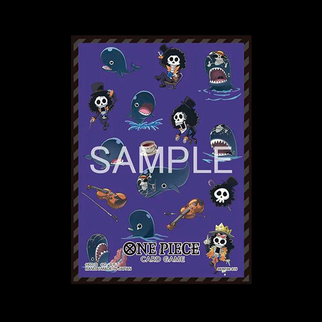 One Piece Card Game: Official Sleeves – Brook and Laboon