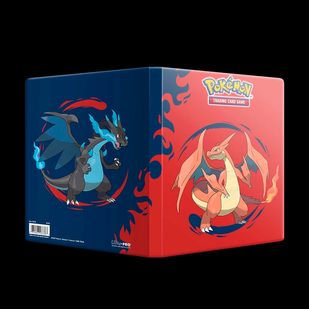 ULTRA PRO: Archivador 4 Bolsillos Portfolio Charizard X Pokémon
