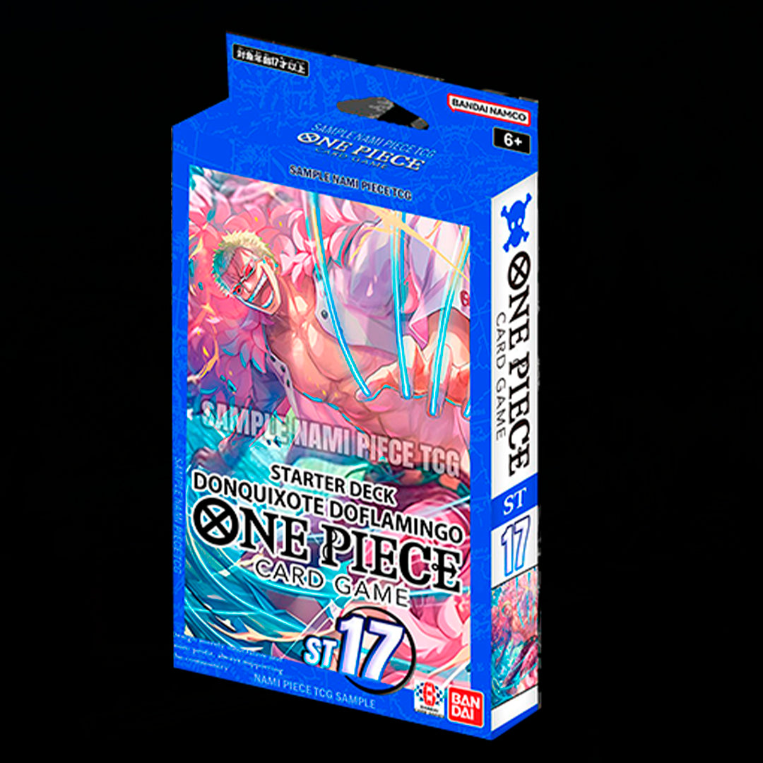 ONE PIECE: STARTER DECK - DONQUIXOTE DOFLAMINGO - (ST17) BLUE