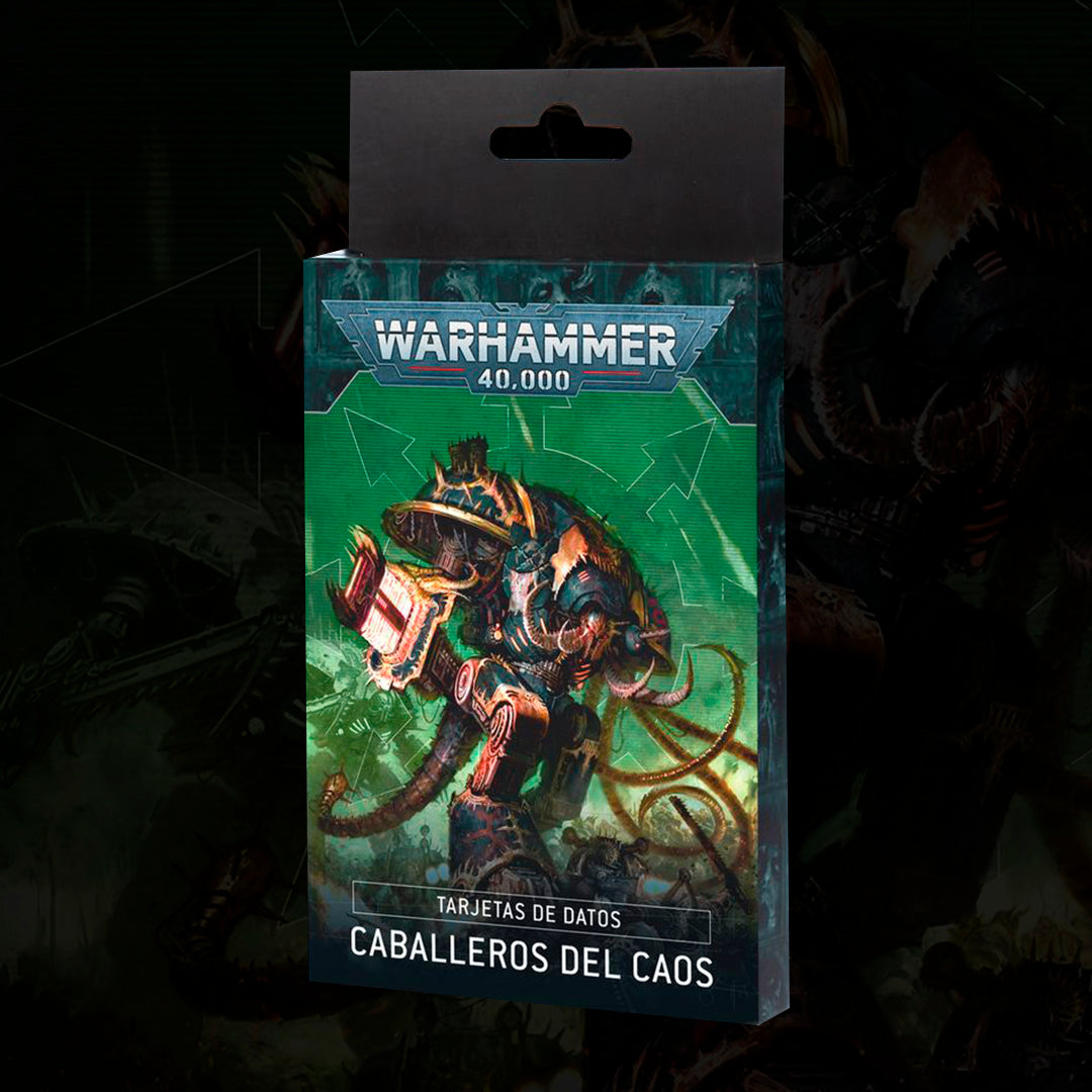 CHAOS KNIGHTS: TARJETAS DE DATOS