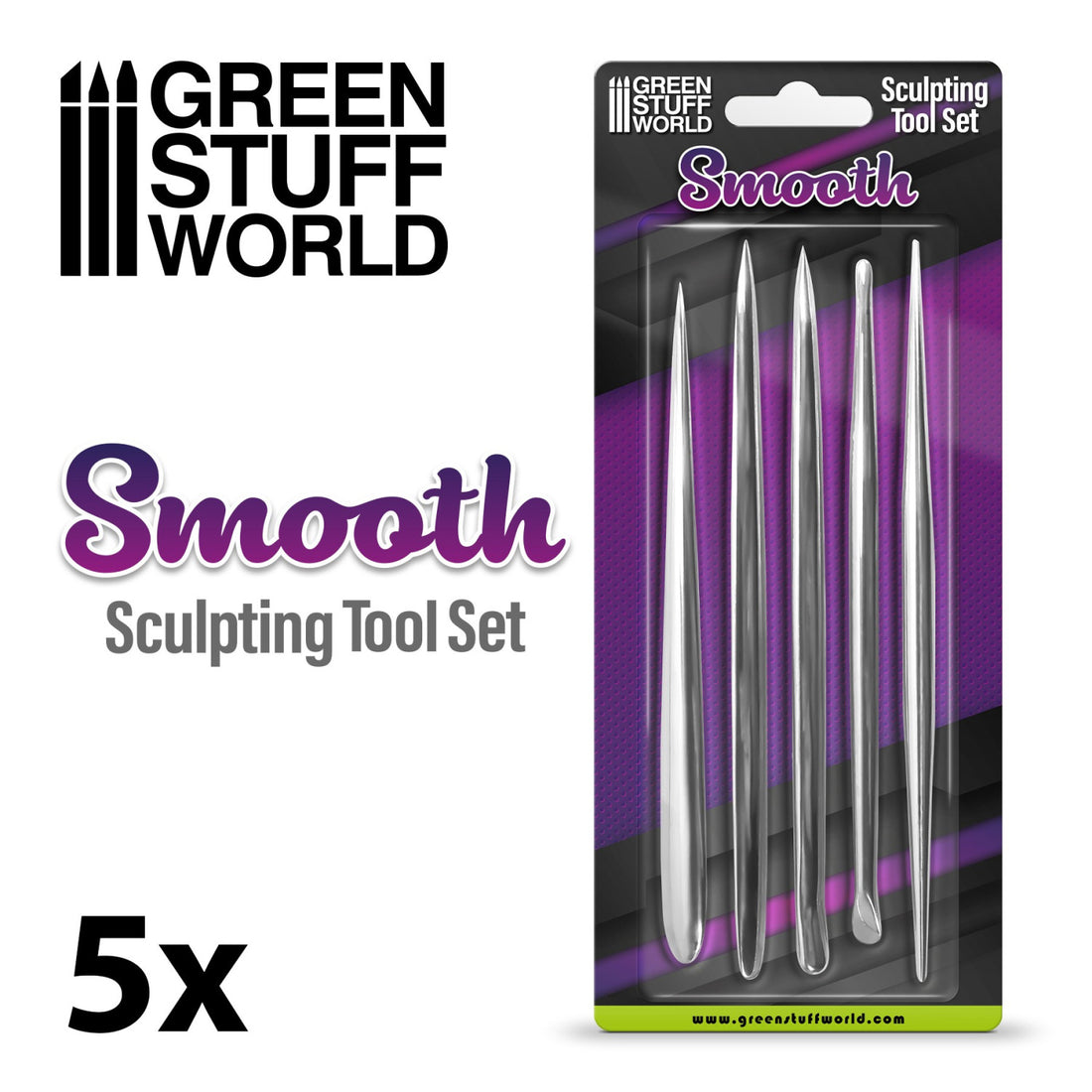 GSW: LANCETAS PARA MODELAR - SMOOTH