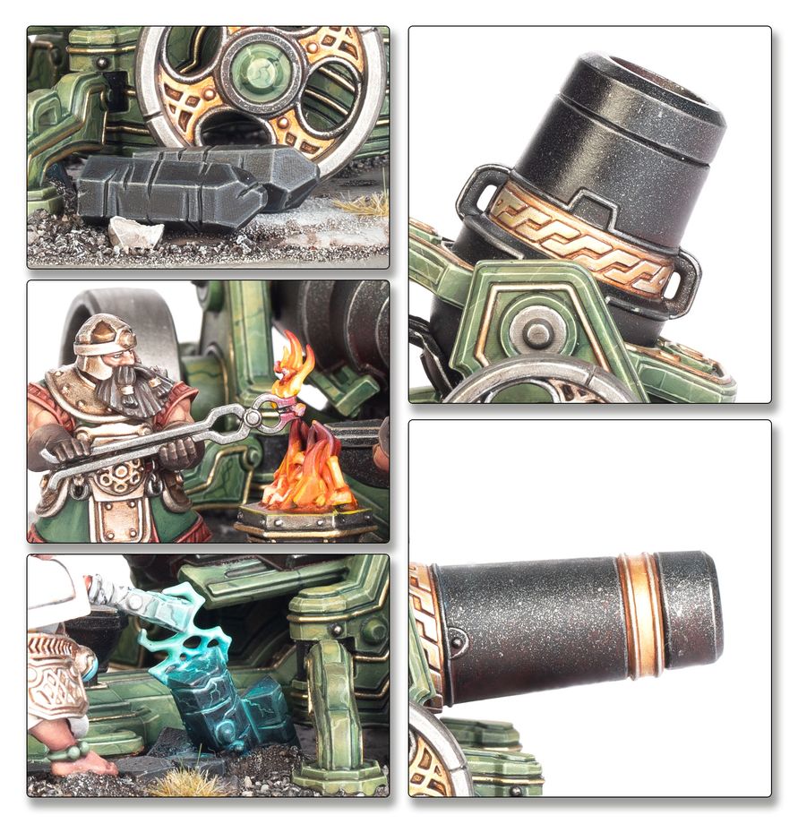 PREPEDIDO - AGE OF SIGMAR: Caja de ejército de las Fortalezas Khazalitas