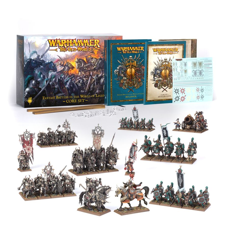 PREPEDIDO - OLD WORLD: CAJA BASICA - Fantasy Battles In the World of Legend Core Set - (Inglés)