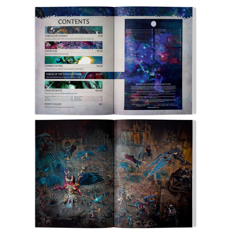 THOUSAND SONS: CODEX INGLÉS