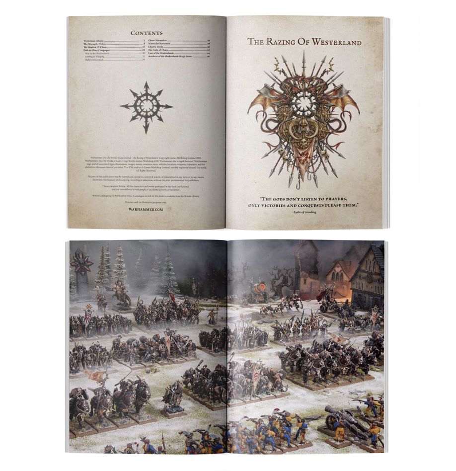 THE OLD WORLD: WARRIORS OF CHAOS - THE RAZING OF WESTERLAND