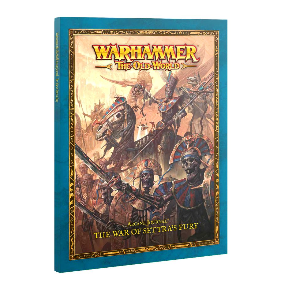 PREPEDIDO - OLD WORLD: TOMB KINGS- ARCANE JOURNAL - THE WAR OF SETTRA&