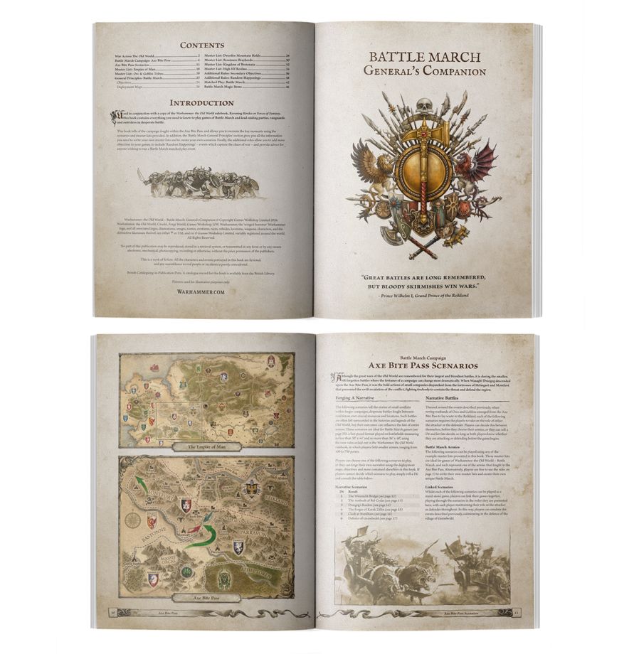PREPEDIDO - OLD WORLD: Battle March: General&