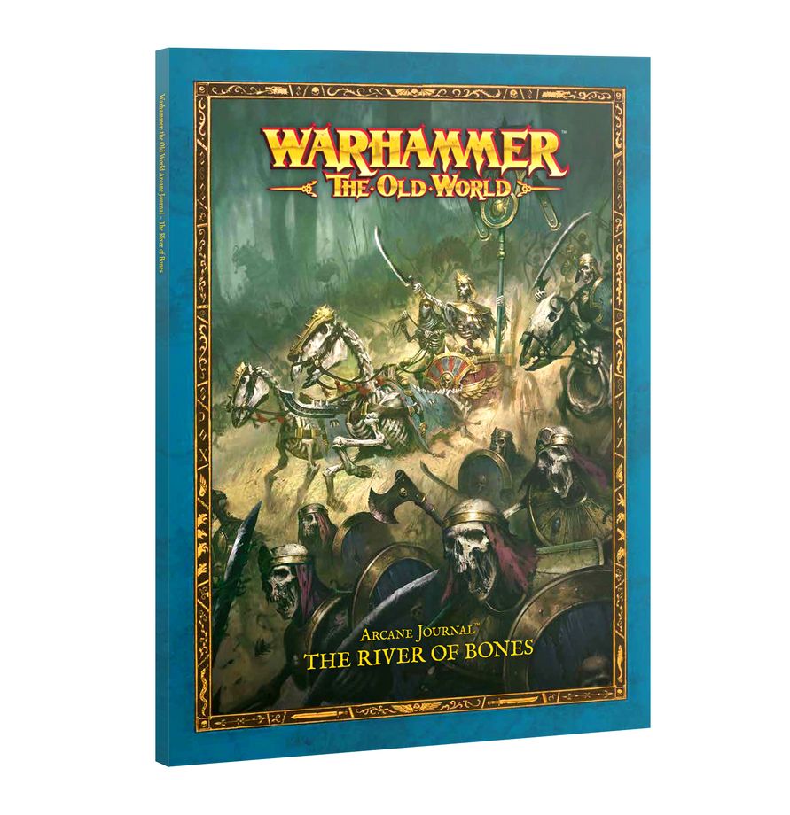 PREPEDIDO - OLD WORLD: TOMB KINGS OF KHEMRI - ARCANE JOURNAL - The River of Bones (Inglés)