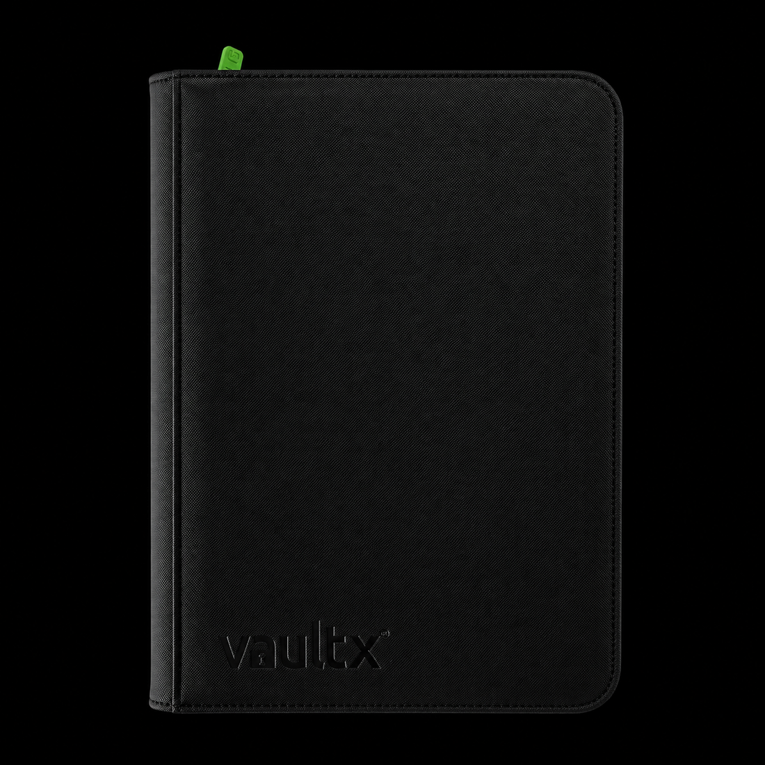 Vault X: Exo-Tec Zip Binder9-Pocket - Black - (360 huecos)
