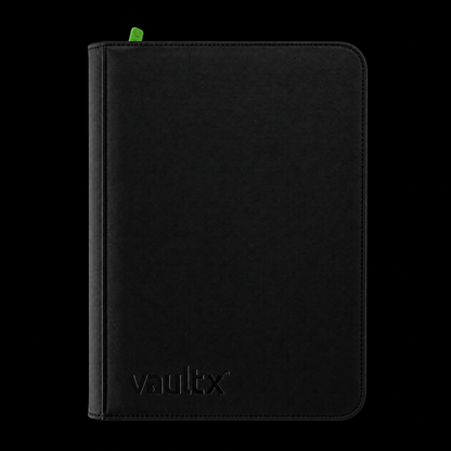 Vault X: Exo-Tec Zip Binder9-Pocket - Black - (360 huecos)