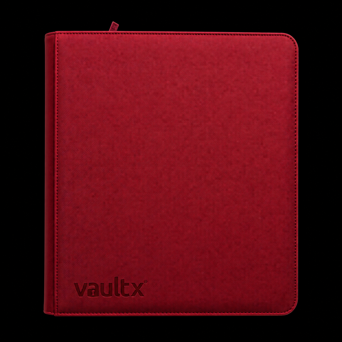 Vault X: Exo-Tec Zip Binder12-Pocket - Metallic Red - (480 huecos)