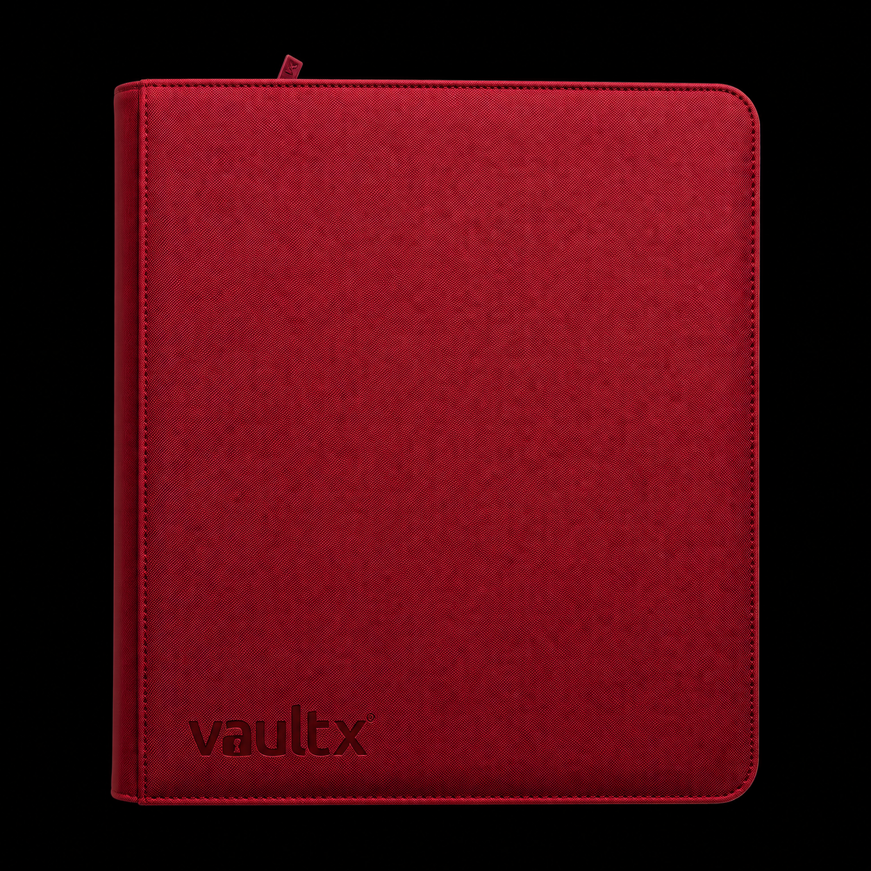 Vault X: Exo-Tec Zip Binder12-Pocket - Metallic Red - (480 huecos)
