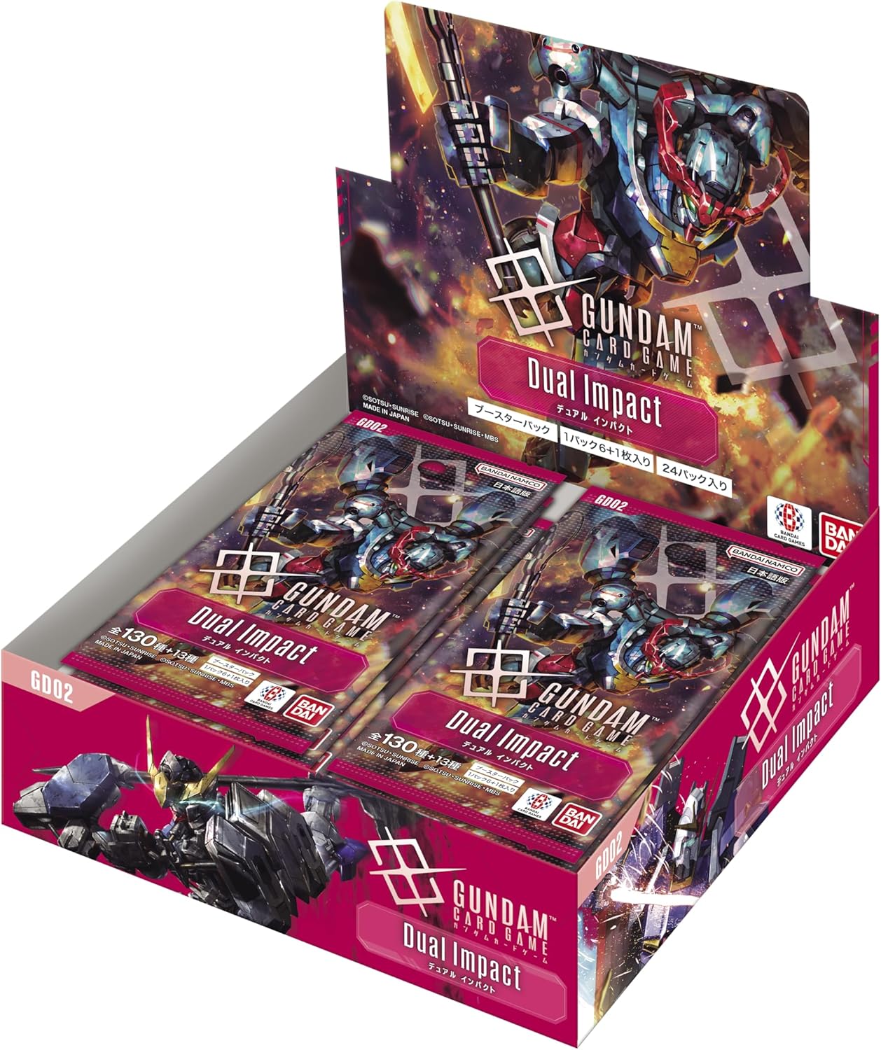 GUNDAM TCG: CAJA DE SOBRES - DUAL IMPACT
