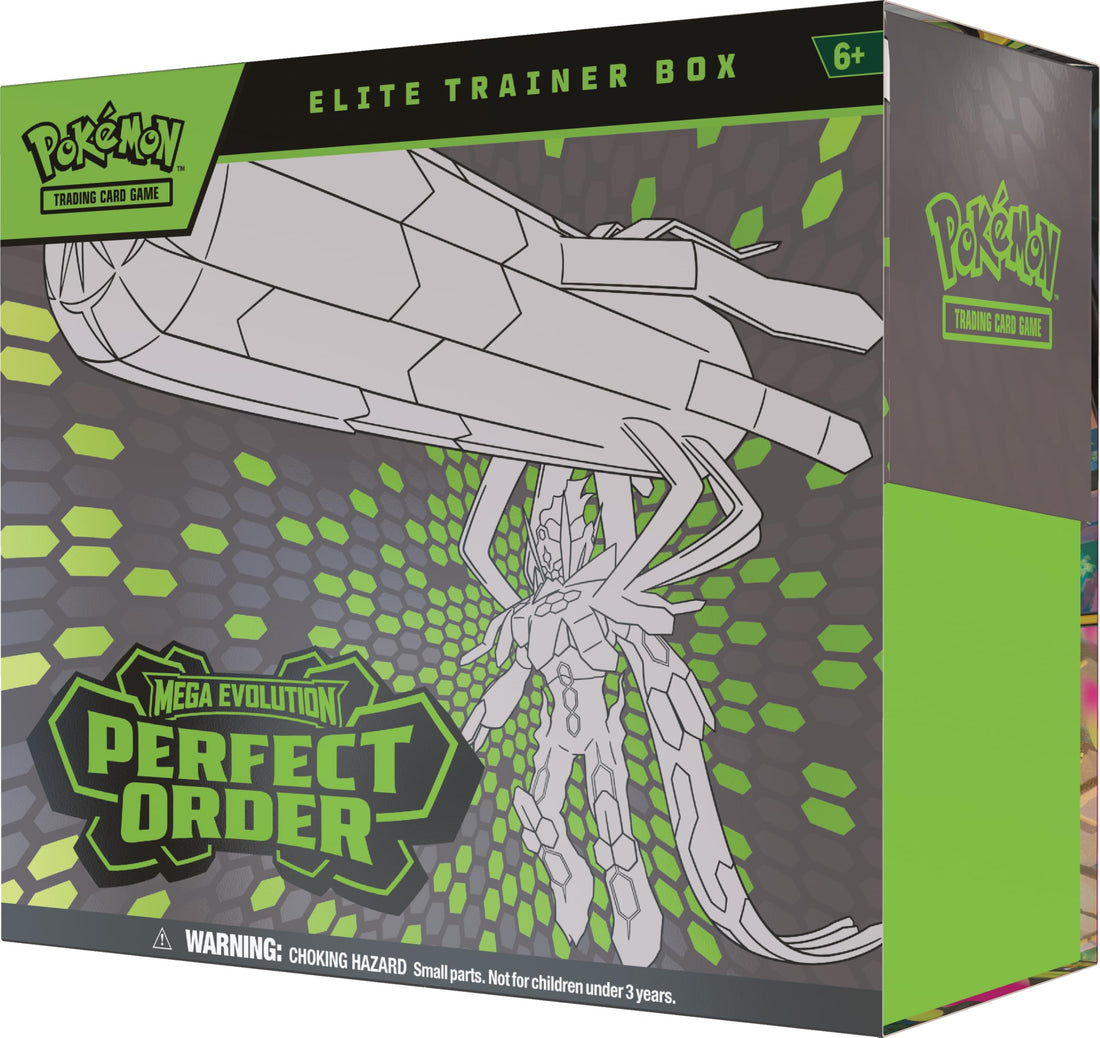 Pokemon TCG: ETB PERFECT ORDER Caja Entrenador Elite - Inglés