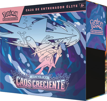Pokemon TCG: ETB CAOS CRECIENTE Caja Entrenador Elite - Español MAX 2 POR CLIENTE