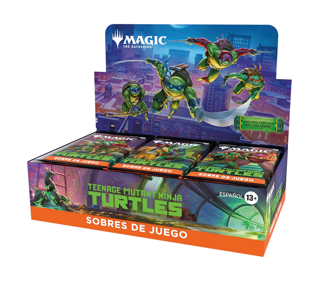 PREPEDIDO - MTG Teenage Mutant Ninja Turtles – Play Booster Display (30 sobres) Español