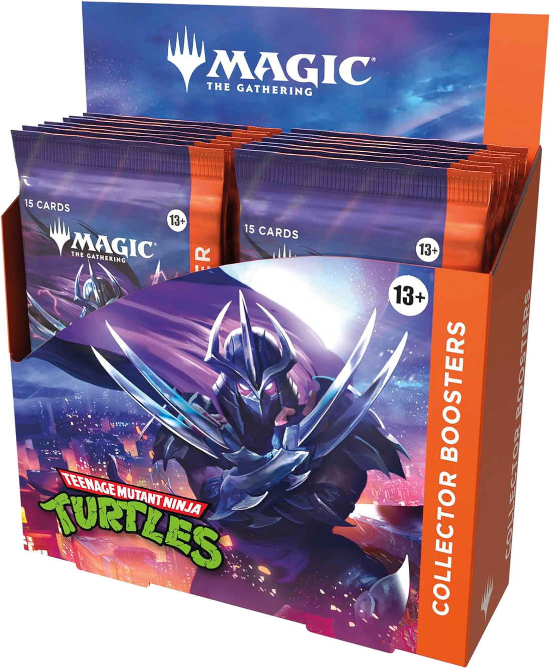 PREPEDIDO - MTG Teenage Mutant Ninja Turtles – Collector Booster Display (12 sobres) Inglés MAX 2 POR CLIENTE
