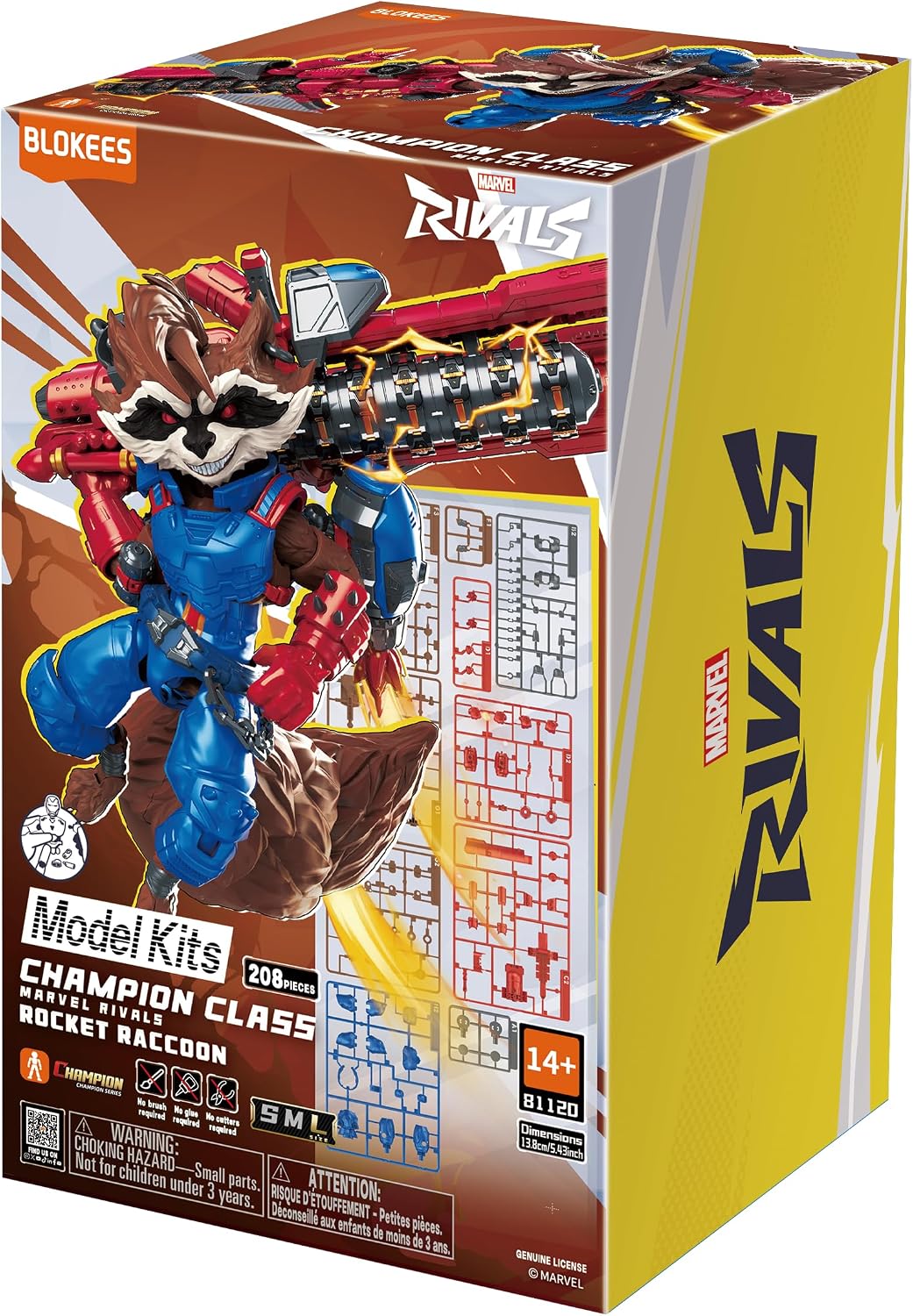 Blokees: Marvel Rivals Champion Classic 08 Rocket Raccoon