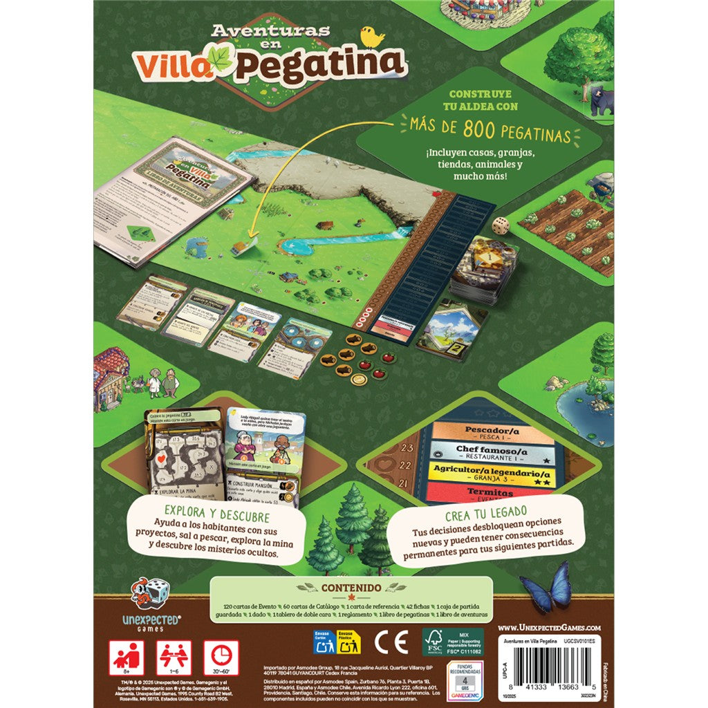 Aventuras en Villa Pegatina