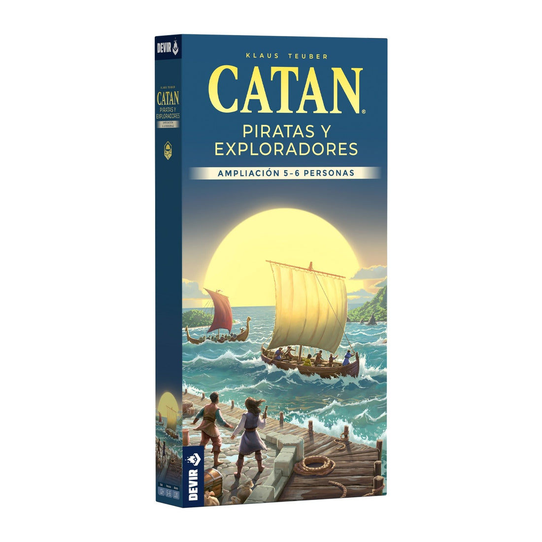 CATAN: PIRATAS Y EXPLORADORES - AMPLIACIÓN 5-6 JUGADORES - (NUEVA PORTADA)