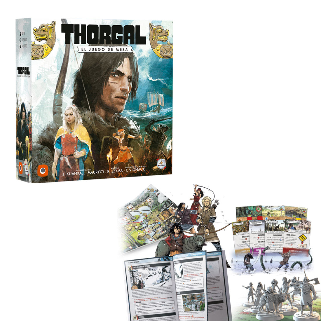 THORGAL - El JUEGO DE MESA - EDICIÓN GAMEFOUND