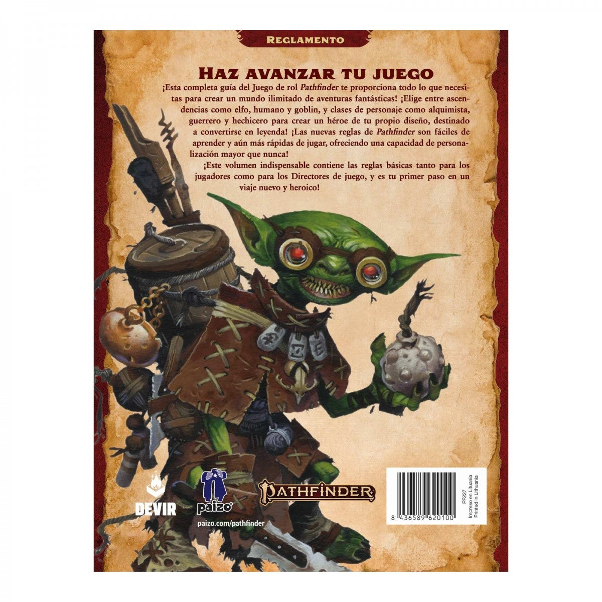 PATHFINDER 2º: LIBRO BÁSICO - EDICIÓN DE BOLSILLO