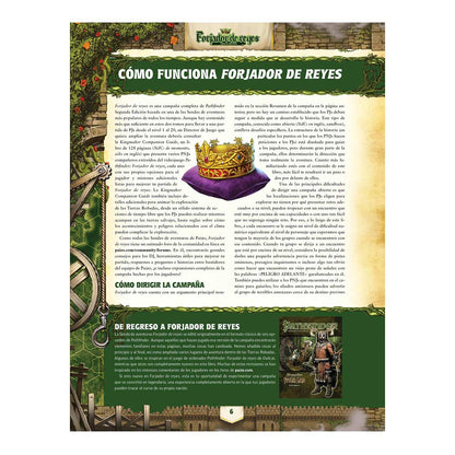 PATHFINDER 2ºEd : FORJADOR DE REYES - TOMO 1