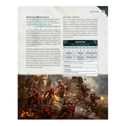 WARHAMMER 40,000: MANUAL DE ROL - IMPERIUM MALEDICTUM - (REGLAS BÁSICAS)